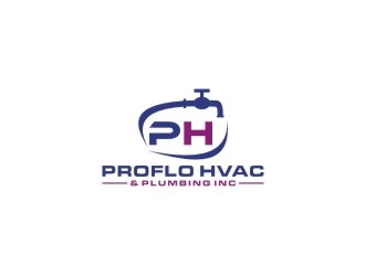 PROFLO HVAC & PLUMBING, INC. logo design by bricton
