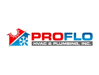 PROFLO HVAC & PLUMBING, INC. logo design by jaize