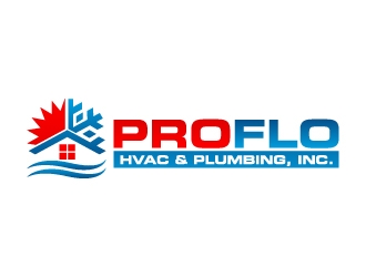 PROFLO HVAC & PLUMBING, INC. logo design by jaize