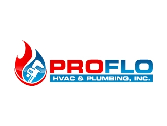PROFLO HVAC & PLUMBING, INC. logo design by jaize