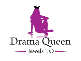 Drama Queen Jewels TO logo design by ManishKoli