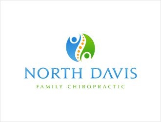North Davis Family Chiropractic logo design by Shabbir