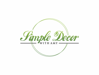 Simple Decor with Amy logo design by haidar