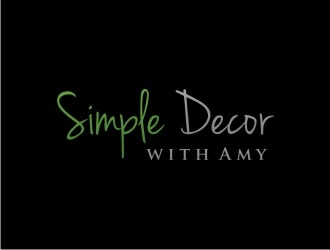 Simple Decor with Amy logo design by bricton