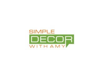 Simple Decor with Amy logo design by bricton