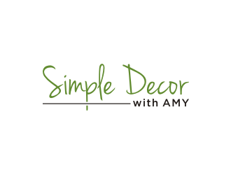Simple Decor with Amy logo design by nurul_rizkon