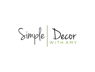 Simple Decor with Amy logo design by RIANW