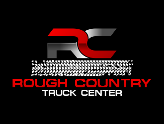 Rough Country Truck Center logo design by MUNAROH