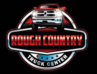 Rough Country Truck Center logo design by shere