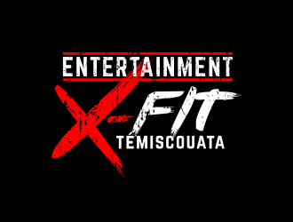 Entrainement X-FiT Témiscouata logo design by Dakon