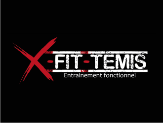 Entrainement X-FiT Témiscouata logo design by dewipadi