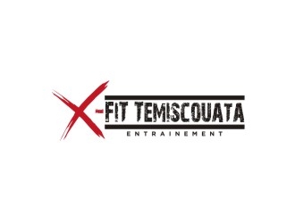 Entrainement X-FiT Témiscouata logo design by agil