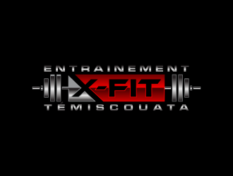Entrainement X-FiT Témiscouata logo design by haidar