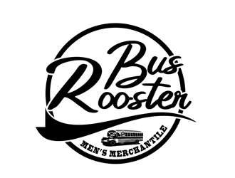 Rooster Bus logo design by bougalla005