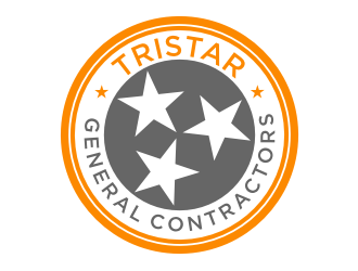TriStar General Contractors  logo design by scolessi