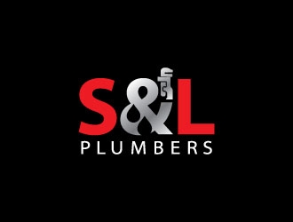 S & L Plumbers logo design by tinycreatives