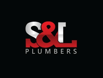 S & L Plumbers logo design by Webphixo