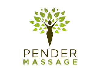 Pender Massage logo design by kunejo