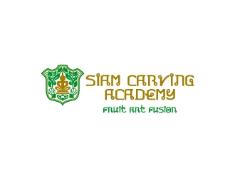 Siam Carving Academy logo design by josephope
