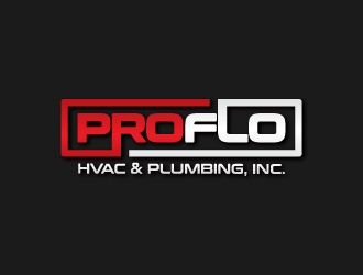 PROFLO HVAC & PLUMBING, INC. logo design by crazher