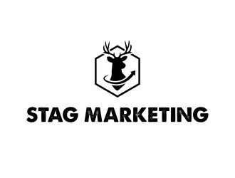 Stag Marketing  logo design by ksantirg