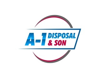 A-1 Disposal  logo design by ksantirg