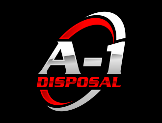 A-1 Disposal  logo design by semar