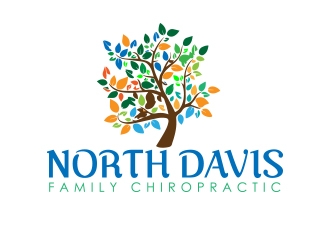 North Davis Family Chiropractic logo design by fawadyk
