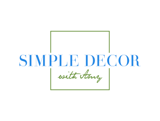 Simple Decor with Amy logo design by pakNton