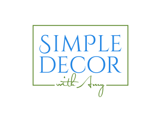 Simple Decor with Amy logo design by pakNton