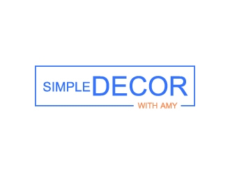 Simple Decor with Amy logo design by jonggol