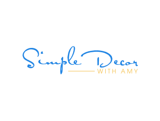 Simple Decor with Amy logo design by Landung
