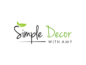 Simple Decor with Amy logo design by done