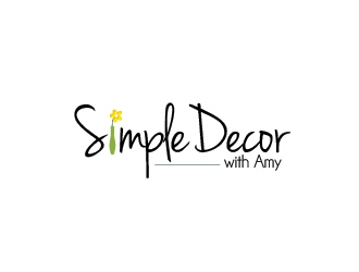 Simple Decor with Amy logo design by usef44