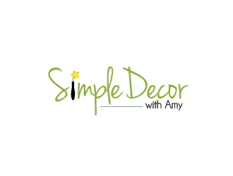 Simple Decor with Amy logo design by usef44