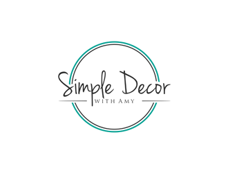 Simple Decor with Amy logo design by ndaru