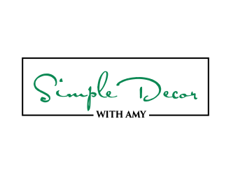 Simple Decor with Amy logo design by qqdesigns