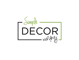 Simple Decor with Amy logo design by Raden79