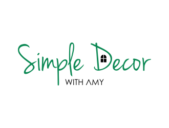 Simple Decor with Amy logo design by qqdesigns