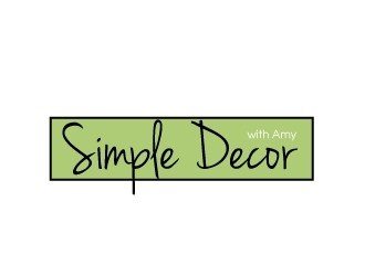 Simple Decor with Amy logo design by tec343