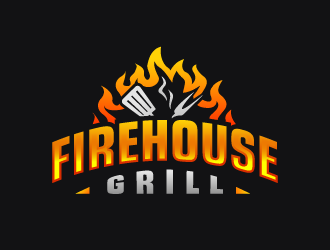 Firehouse Grill logo design by Fajar Faqih Ainun Najib