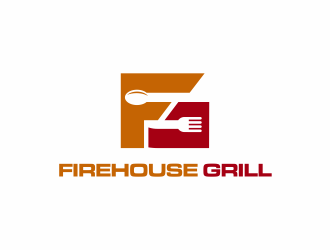 Firehouse Grill logo design by ammad