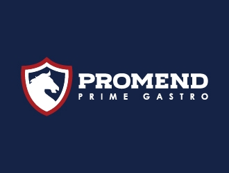 ProMend Prime Gastro or ProMend Prime GI logo design by pambudi