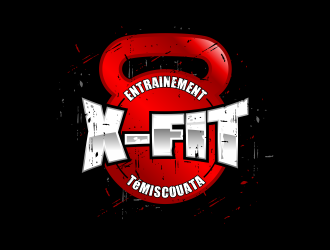Entrainement X-FiT Témiscouata logo design by ekitessar