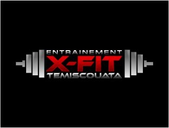 Entrainement X-FiT Témiscouata logo design by 48art