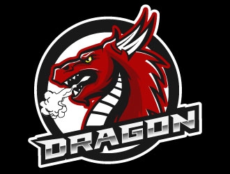 Dragon logo design by uttam