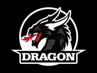 Dragon logo design by Suvendu