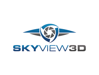 Sky View 3D logo design by mhala