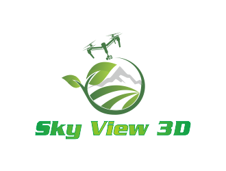 Sky View 3D logo design by Greenlight