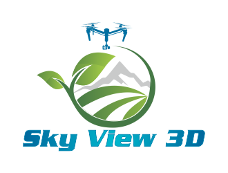 Sky View 3D logo design by Greenlight